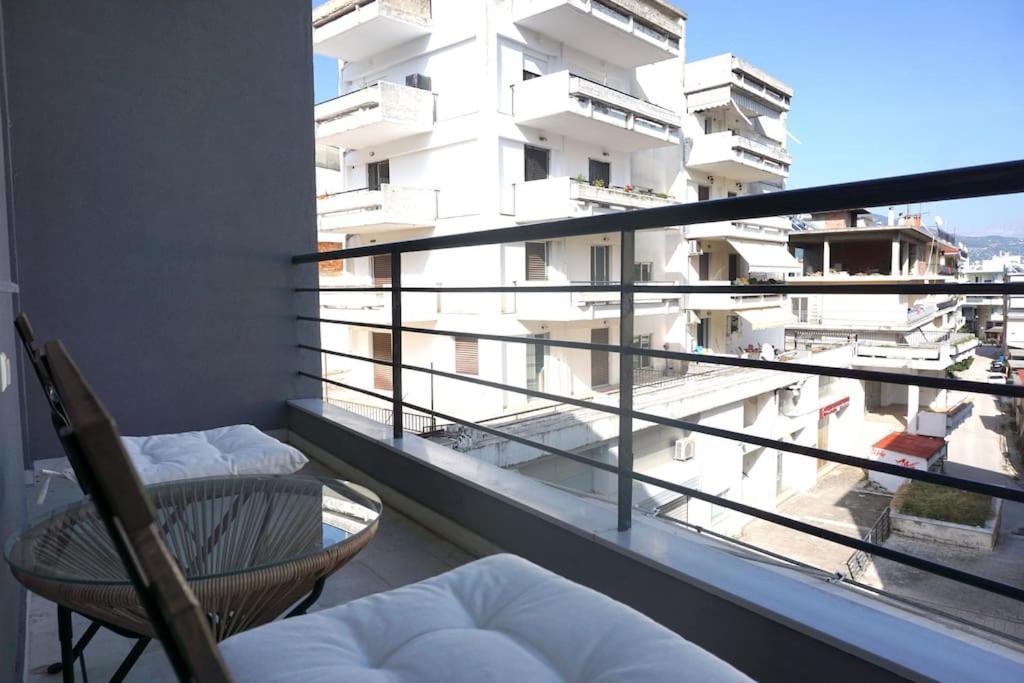 Block Of Flats - Modern Flat Apartment Ioannina Bagian luar foto